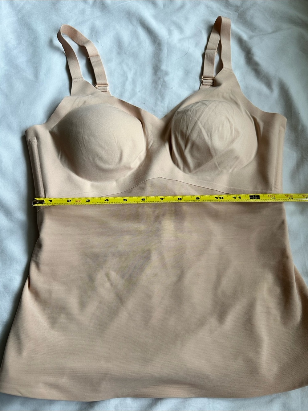 Honeylove Seamless Sculpting Lift Wear Pink Nude Shaping Tank Top Sz L - Picture 13 of 14